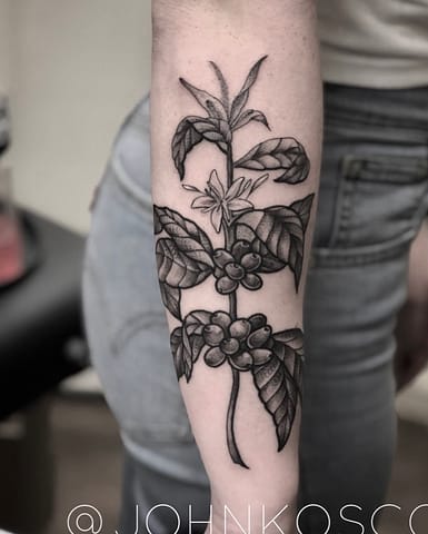 Pure Ink Tattoo - NJ - John Kosco - Flower Tattoo