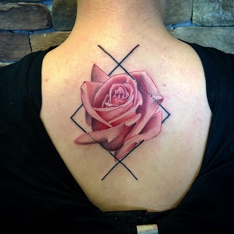 Pure Ink Tattoo - NJ - John Kosco - Rose Tattoo