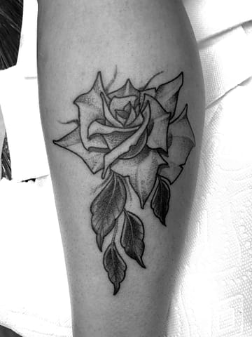 Pure Ink Tattoo - NJ - John Kosco - Rose Tattoo