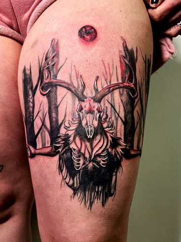 Joanna Szpernoga - Goat Skull Tattoos