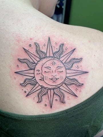 Bethany Hoff - Sun Moon Tattoo