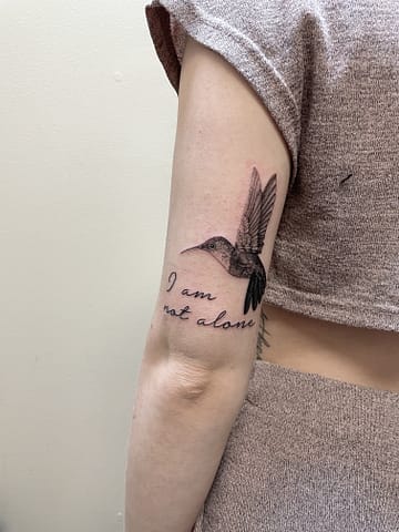 Allyssa-Bollmann- Hummingbird -Tattoos