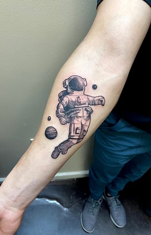 Allyssa-Bollmann- Astronaut -Tattoos