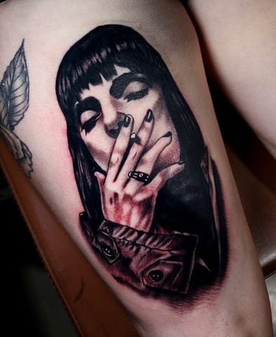 Pure Ink Tattoo - NJ - Tito Rodriguez - Portrait Tattoo