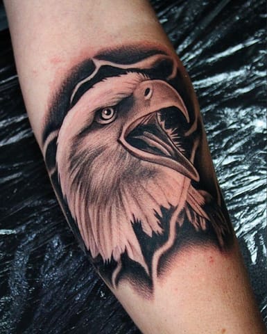 Pure Ink Tattoo - NJ - Tito Rodriguez - Eagle Tattoo