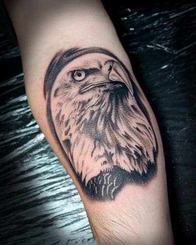 Pure Ink Tattoo - NJ - Tito Rodriguez - Eagle Tattoo