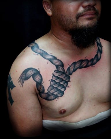 Pure Ink Tattoo - NJ - Tito Rodriguez - Noose Tattoo